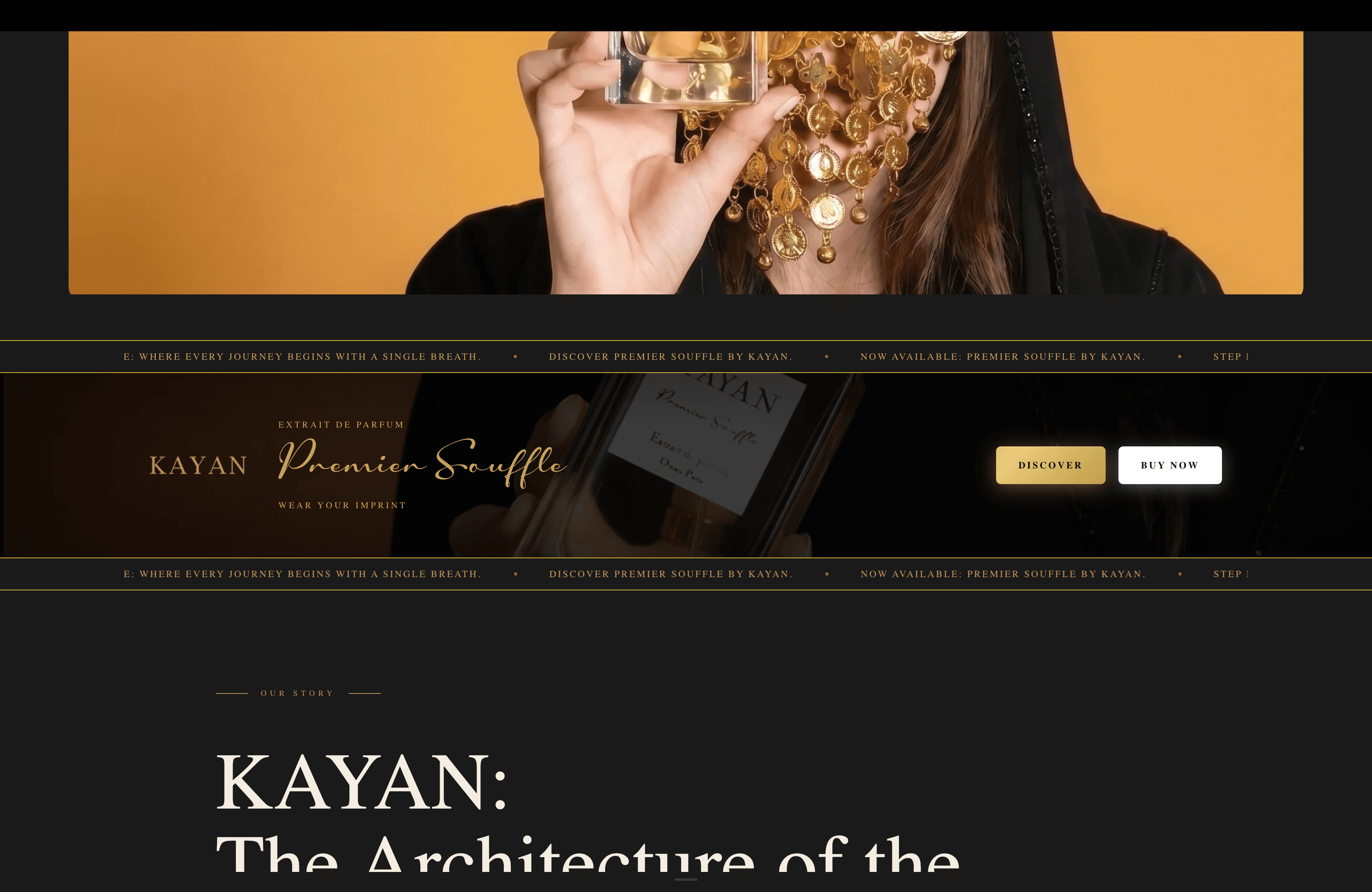 Shopify Theme: Luxury Perfume Brand: screenshot 2